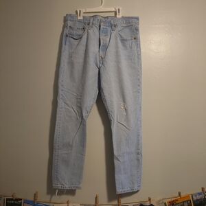 Levi's Classic 501 Light Blue Jeans